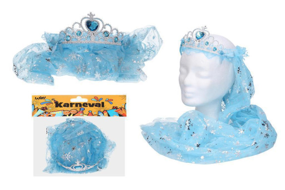 Set karneval - čelenka so závojom