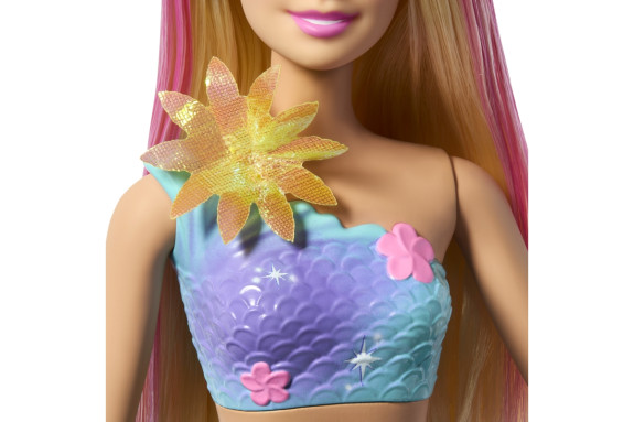 Barbie Kúzelná kvetinová morská víla - Blondínka