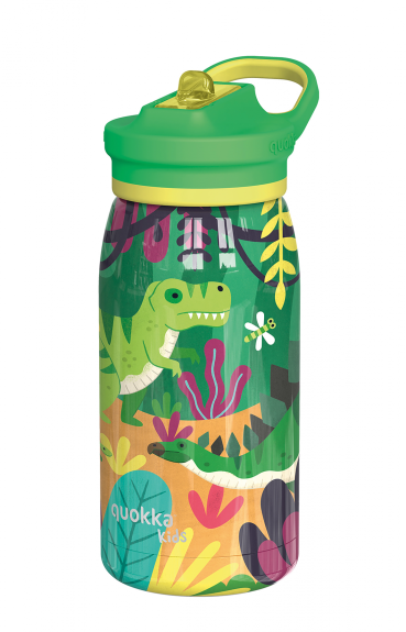 Nerezová termofľaša s náustkom Pop Kids 445 ml Quokka
