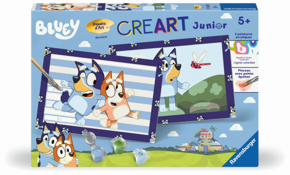 CreArt Bluey: Psie radovánky