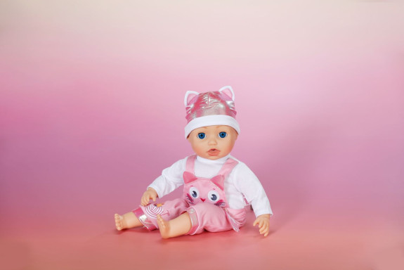 Baby born Overal s čiapočkou 43 cm