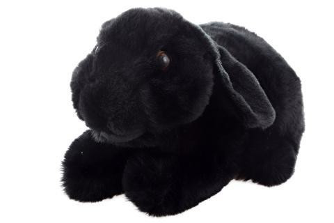 Plyšový králik čierny 22 cm