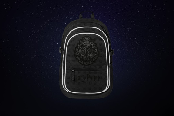 Set 3 Core Harry Potter Bradavice čierny: batoh, peračník, vrecko GRS Baagl