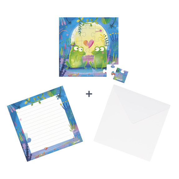 Blahoželanie k narodeninám s puzzle Janod