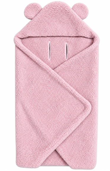 Fusak/deka s kapucňou do autosedačky Baránok Baby Nellys