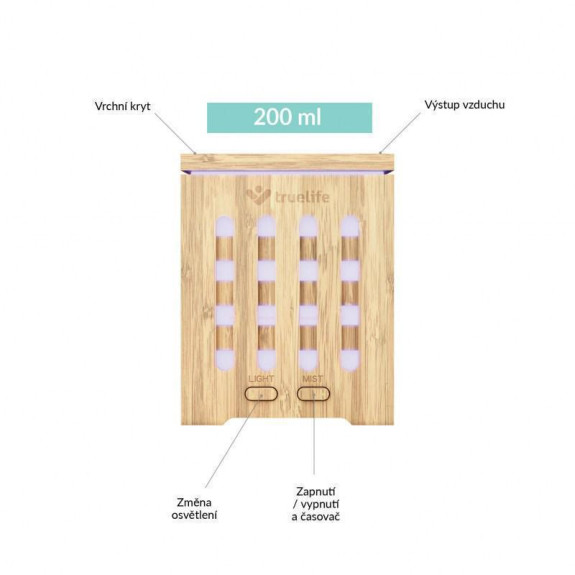 Difúzer TrueLife AIR D7 Bamboo