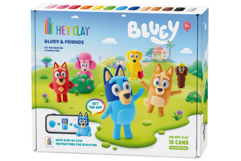 Kreatívna sada Bluey Hey Clay