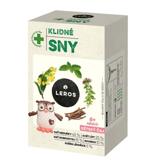 Detský čaj Pokojné sny Leros