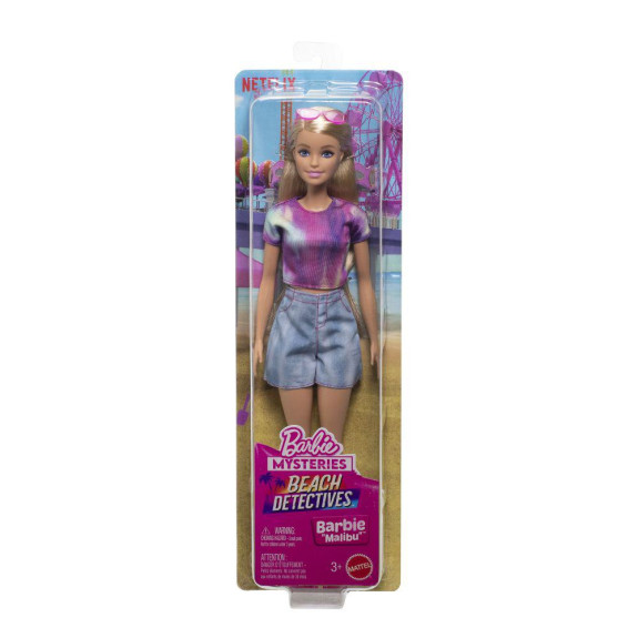 Barbie bábika Malibu Batikované pohoda