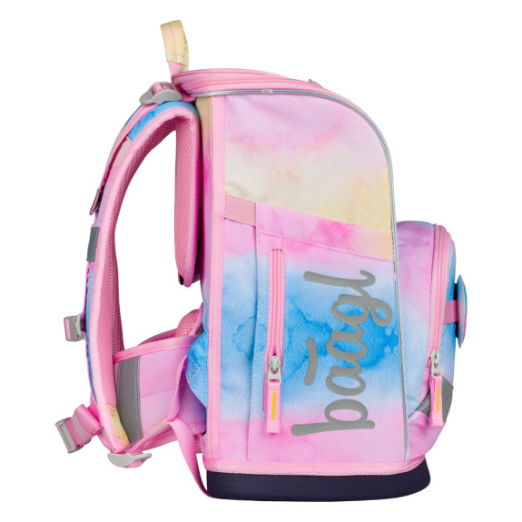 Set 3 Zippy plus Rainbow Unicorn: aktovka, peračník, sáčok Baagl