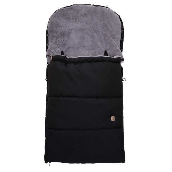 Fusak DE LUXE 5ti bod Outlast® - čierna / sivá