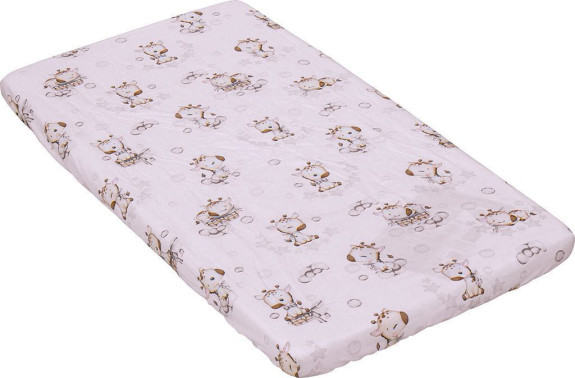 Prestieradlo do postieľky Fiki 120 x 60 cm Scarlett