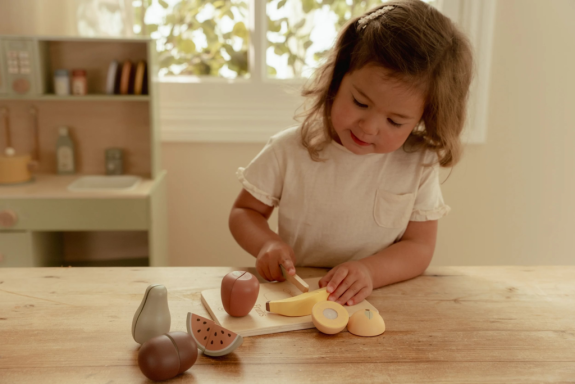Krájacie ovocie drevené Little Dutch