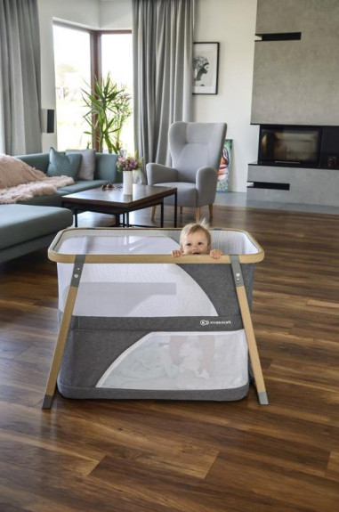 Multifunkčná postieľka 4v1 Sofi Gray Kinderkraft