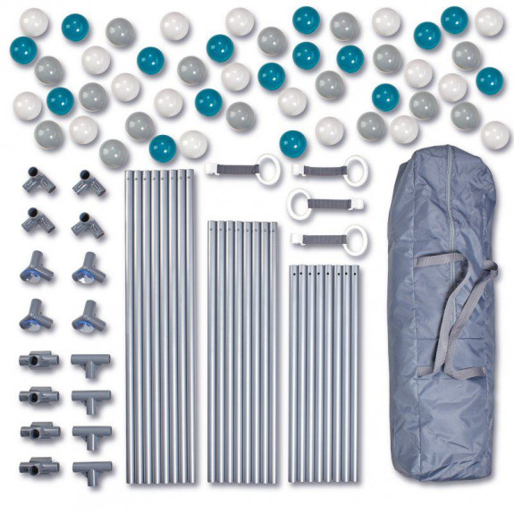 Ohrádka Playpark Grey BabyGo