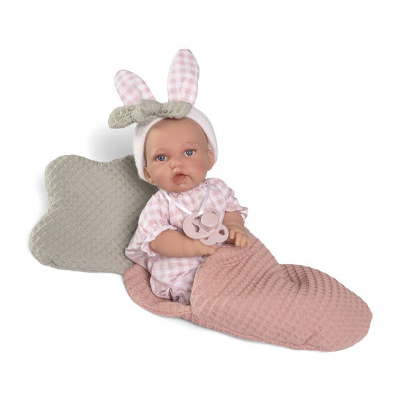 Realistická bábika s mäkkým látkovým telom 27 cm Petit 12442 Antonio Juan