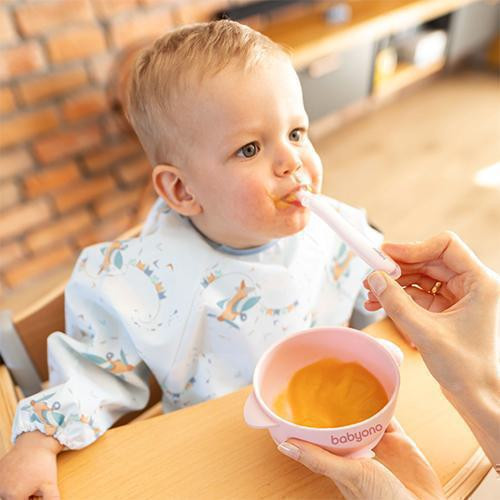 Silikónový riad s viečkom BabyOno
