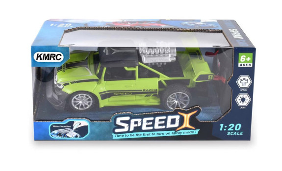 Auto RC 1:20 s efektom dymu