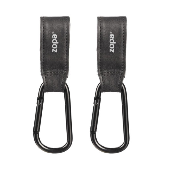 Multifunkčný popruh so skobou Deluxe 2 ks Black Zopa