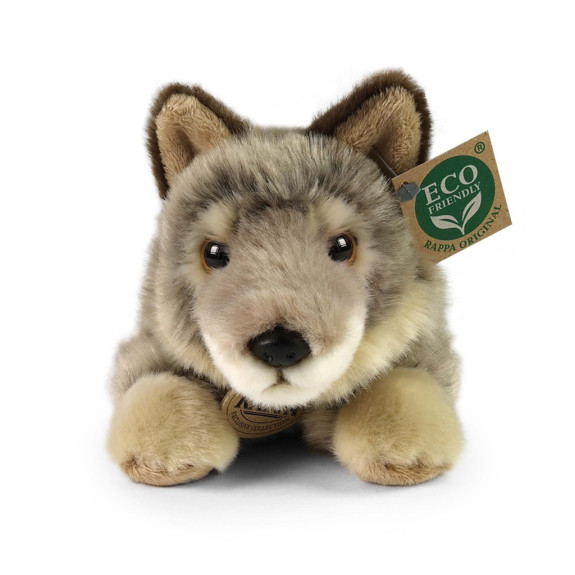 Plyšový vlk ležiaci 20 cm ECO-FRIENDLY Rappa
