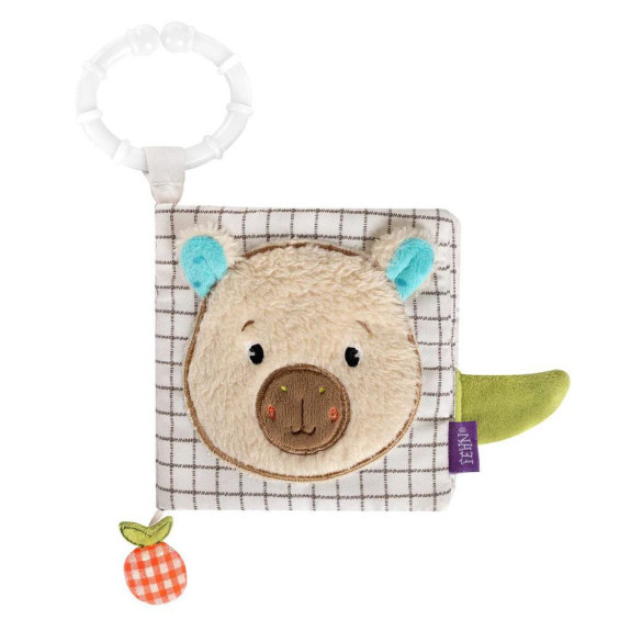 Plyšová knižka capybara Baby Fehn