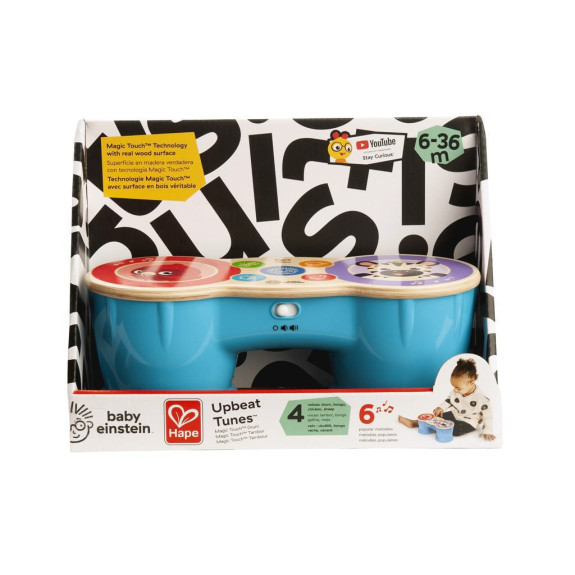 Bubny Upbeat Tunes Magic Touch Hape Baby Einstein