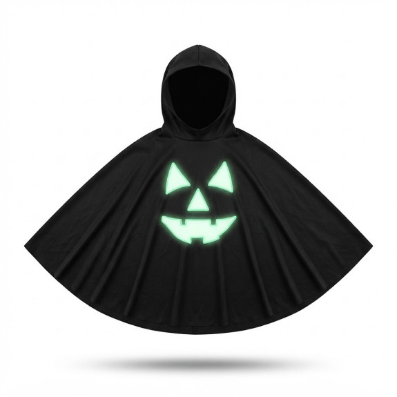 Detský karnevalový prevlek Black Halloween Scary Pumpkin FunCo