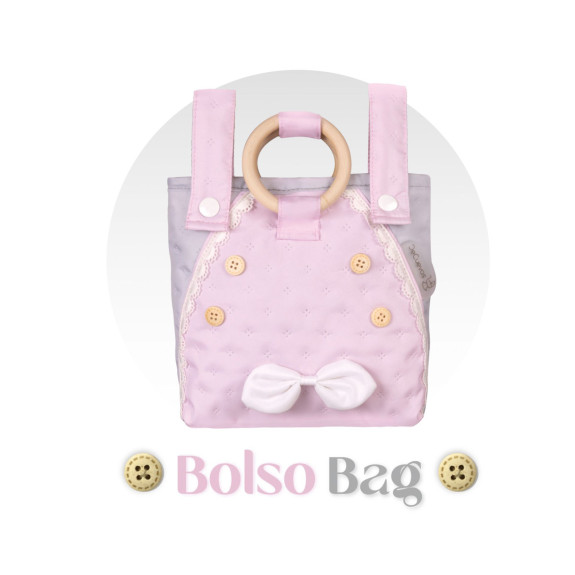 Skladací kočík pre bábiky so slnečníkom a taškou Sophie 60 cm DeCuevas