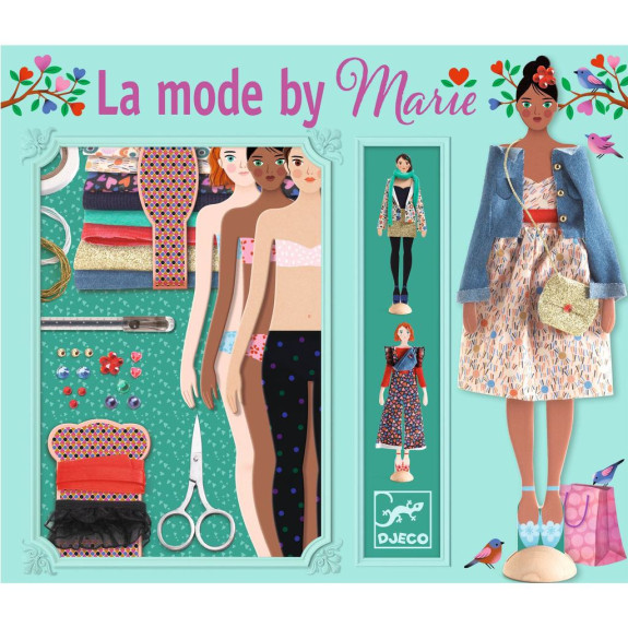 Kreatívna sada Fashion by Marie Djeco