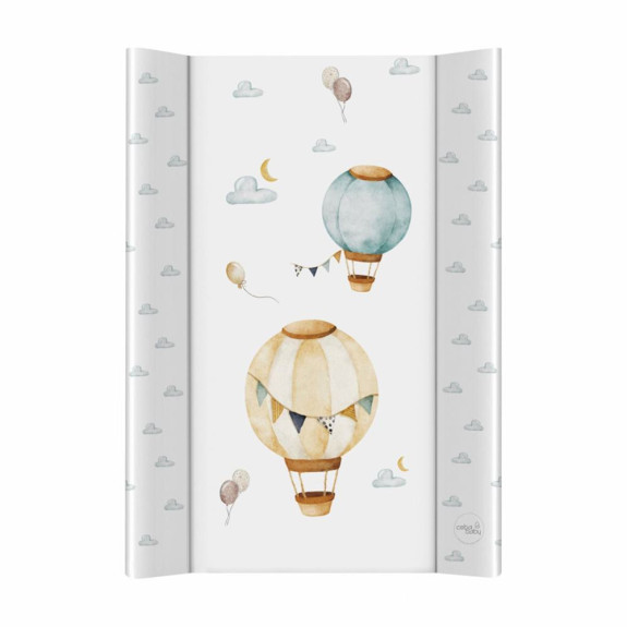 Podložka prebaľovacia 2-hranná s pevnou doskou 50 x 70 cm Basic Ceba