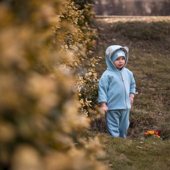 Detská bunda Warmkeeper Teal modrá Esito