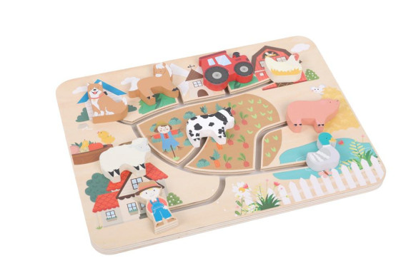 Motorická doska Farma 2Kids Toys