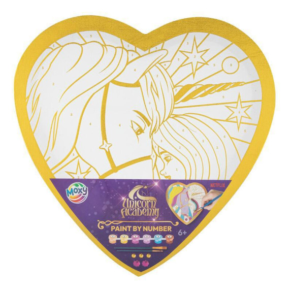 Maľovanie podľa čísel Unicorn Academy