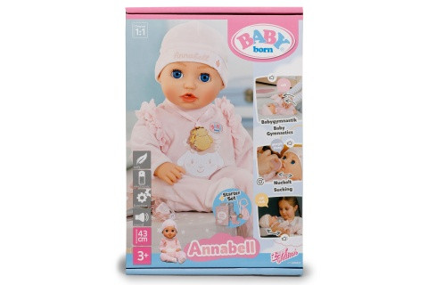 Baby born bábätko Annabell 43 cm Zapf Creations