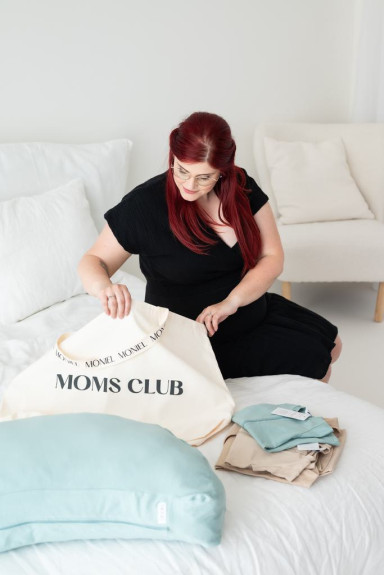 Materská maxi taška na rameno Moms Club Moniel