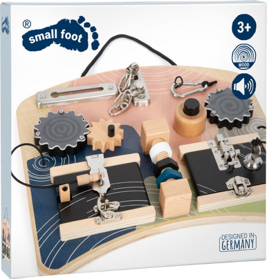 Motorická doska so zámkami a otáčavými prvkami small foot