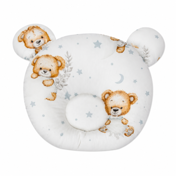 Bavlnený tvarovaný vankúšik Sleep Tedd Baby Nellys