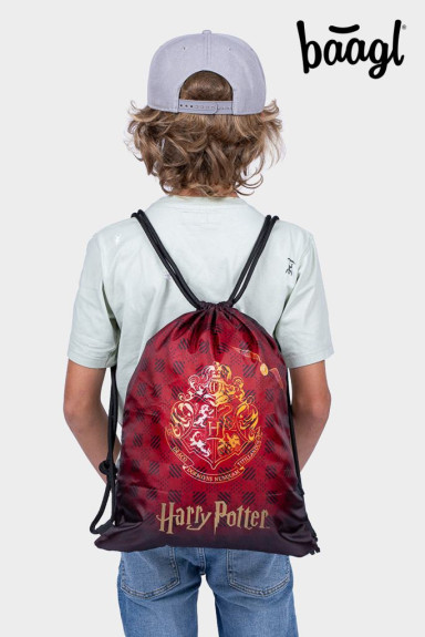 Vrecko Harry Potter Bradavice vínový GRS Baagl