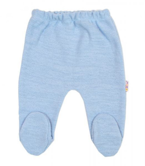 Pletená sada oblečenia pre bábätko Star 5dielna modrá Baby Nellys