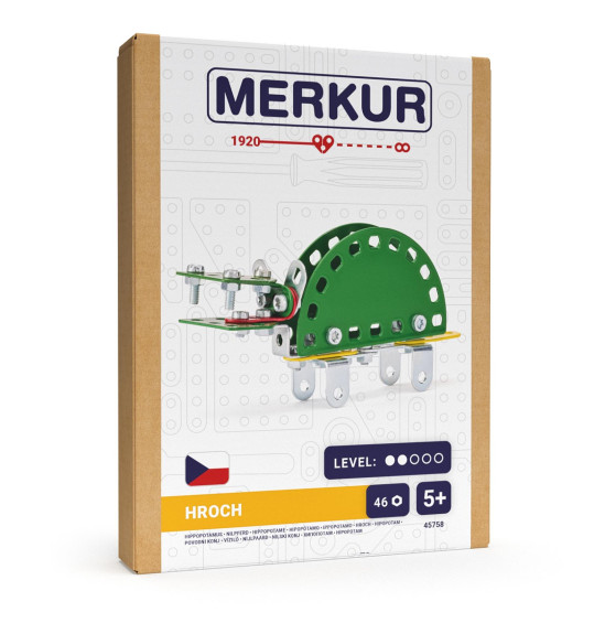 Stavebnica MERKUR Hroch mini 45 ks