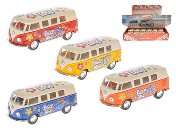 Autobus Volkswagen 13 cm kov na spätný chod