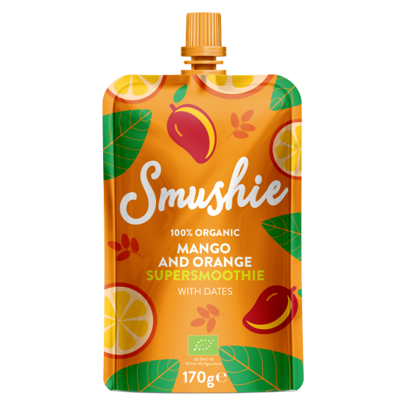 Smushie BIO Tropical Boost 170 g Salvest