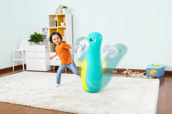 Nafukovacie boxovacie vrece zvieratká 89 cm Bestway
