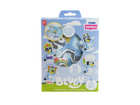 Bluey puzzle vodolepky do vane Toomies