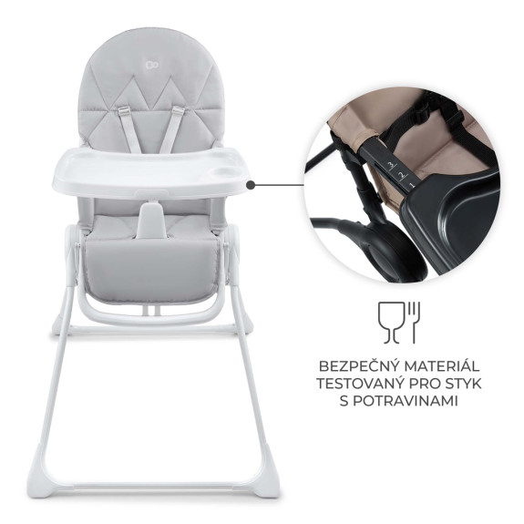 Stolička jedálenská Binci Kinderkraft