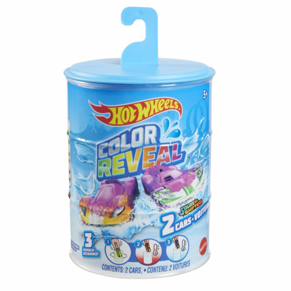 MATTEL HOT WHEELS Color Reveal set 2 autíčka menia farbu vo vode