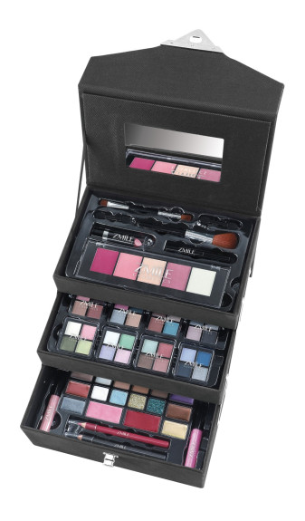 Kozmetický rozkladací kufrík Beauty Case Velvety