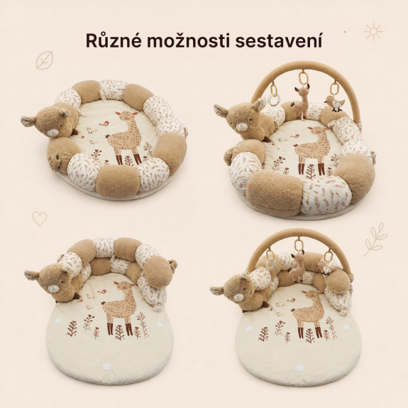Interaktívna hracia deka a hniezdo Nesty, Sheep Zopa