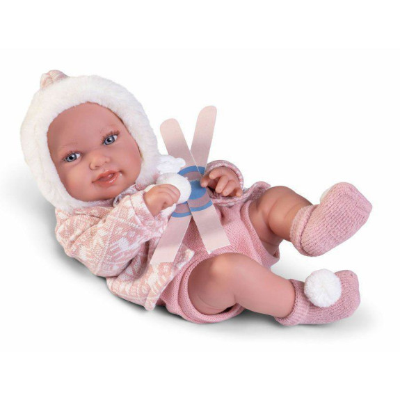Realistická bábika bábätko s celovinylovým telom 42 cm Pipa 50406 Antonio Juan
