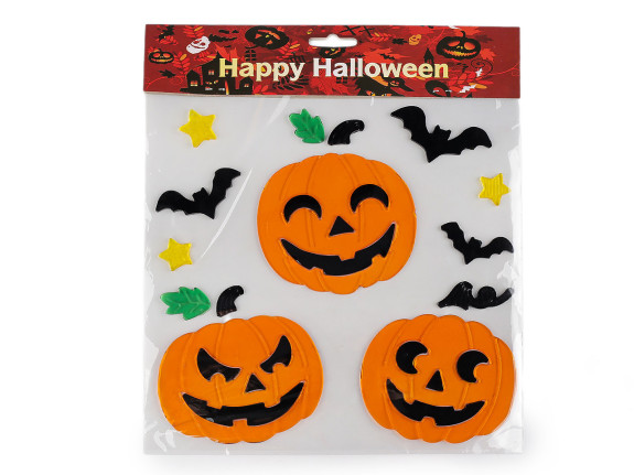 Gélové samolepky Halloween/čarodejnice